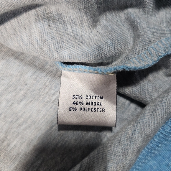 Men's Light Blue Quarter-Zip Sweater - Picture 13 of 15